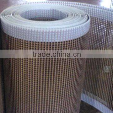 4*4 brown open mesh conveyor belt of drying machine for textile printing