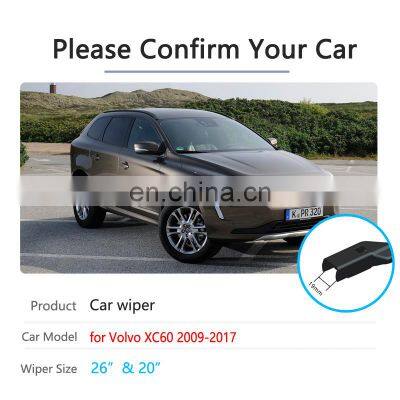 for VOLVO XC60 2009 2010 2011 2012 2013 2014 2015 2016 2017 Car Wiper Blades Coaster XC 60 Windshield Wipers Car Accessories photo-2
