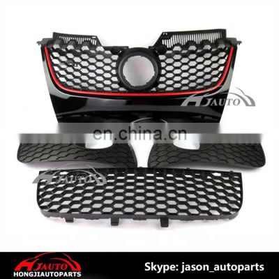 FOR VW Golf 5 V MK5 GTI  Upper Center Radiator Grille