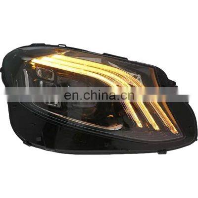 High quality upgrade to full LED headlamp headlight for mercedes benz s class W222 head lamp head light 2018-2019