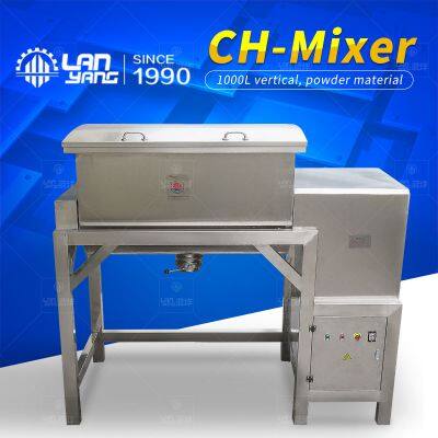 Supply 1000L tank mixer, coffee powder mixer, electric tank mixer, external polishing powder mixer