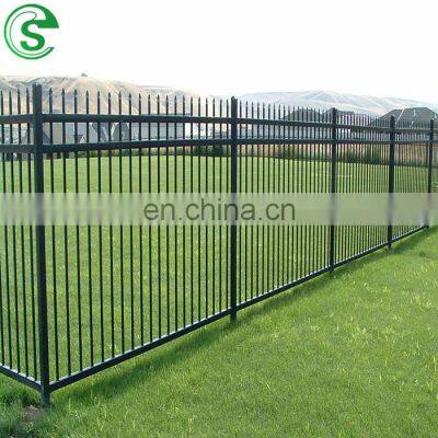 Anti corrosion galvanized steel tube fence panel wholesale