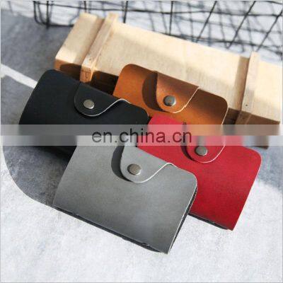 2018 Fashion Pu Function 24 Bits Card Case Business Card Holder Men Women Credit Passport Card Bag Id Passport Card Wallet H077 photo-5