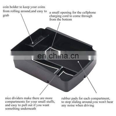 Interior Accessories Parts Silicone Armrest Rest Storage Box Center Control Console Organizer Tray For Kia Sorento 2016-2020 photo-3