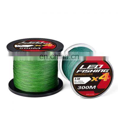 High Quality Super strength 6.8-45 KG 300M/500M Braided fishing line For Saltwater/Freshwater fishing Trolling Sea Lake River