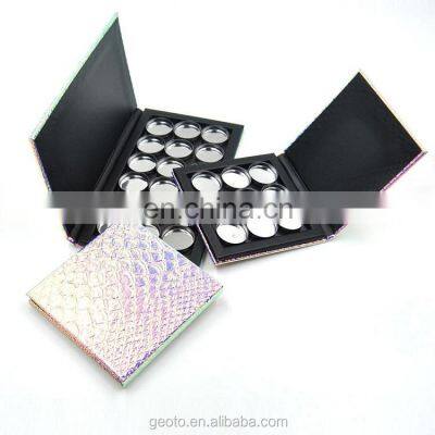 Paper Cosmetic Packing Eyeshadow Palette Empty Packaging for Powder Cosmetics Customized Private Label photo-3