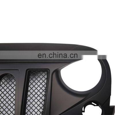 J215 for Jeep JK Front Grille ABS Material for Wrangler 2007-2017 Lantsun photo-3