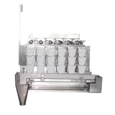 6 Head Linear Weigher On Meat Project (Screw Feeder Design)