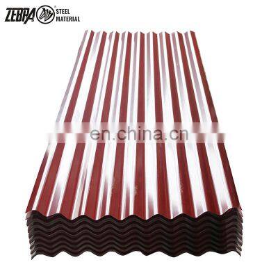 Ppgi Corrugated Steel Roofing Sheet PPGL Color Coated Galvanized Steel Roof Sheet