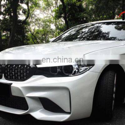 Runde New Arrival Car Modification PP Material GTS Style Front Bumper Front Lip Suitable For BMW 5Series G30 G38 Body Kit photo-5