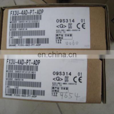 Mitsubishi PLC Programmable Controller FX3U-4AD-PT-ADP Good Quality Genuine Mitsubishi PLC