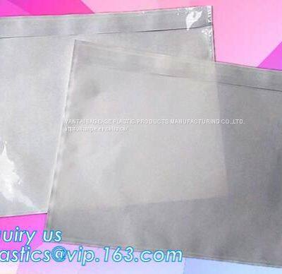 TNT DHL shipping packing list document envelopes, packing list padded envelope, tamper proof express use plastic packing