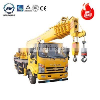 Hydraulic 10 ton truck mounted crane  for sale