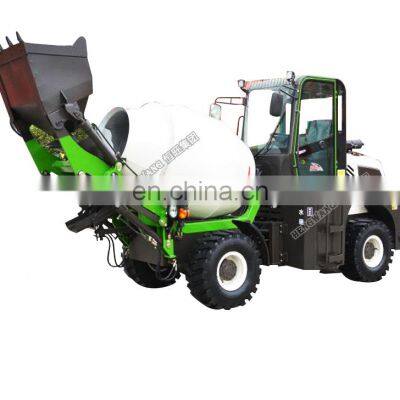 HW automatic self loading concrete truck mixer