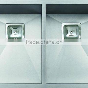 Kitchen Stainless Steel Sink With Double Bowl photo-2