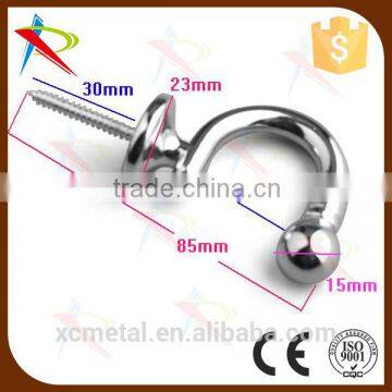 Fancy & Decorative Quality Magnetic Chrome Ball End Curtain Tieback/tassel Hooks /drapery Hooks
