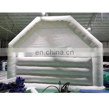 Inflatable White Inflatable Bouncing Jumping Bouncy Castle For Wedding photo-2