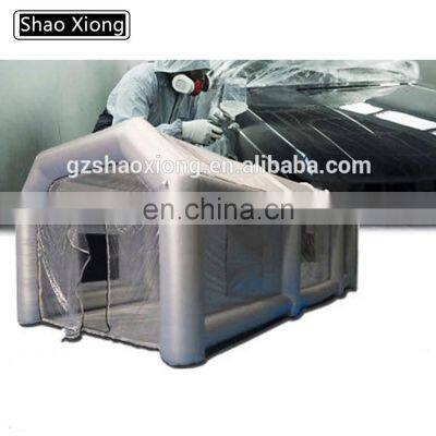 Cheap Price Sliver Commercial Inflatable Car Truck Garage Paint Booth Tent photo-2
