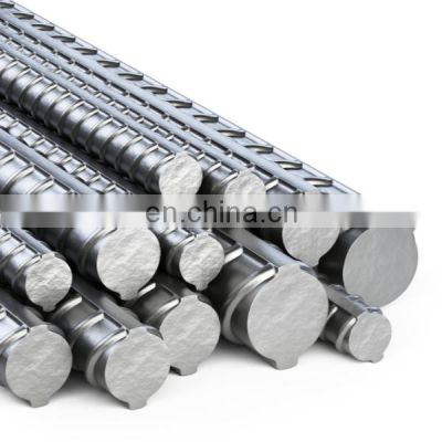 HRB400 HRB500 AISI 6mm-40mm reinforcement steel rebar/iron bar/deformed construction hot sale steel rebars