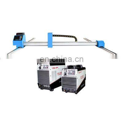 Bilateral tracks  gantry plasma cutter machine metal sheet cutter machine High Definition quality cutting plasma