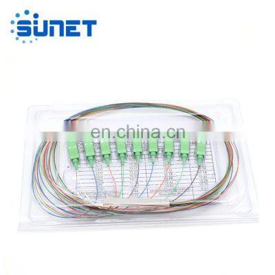 Мини-стальной трубчатый модуль FTTH 1X16 оптический волоконный PLC-сплиттер с разъемами Sc APC photo-4