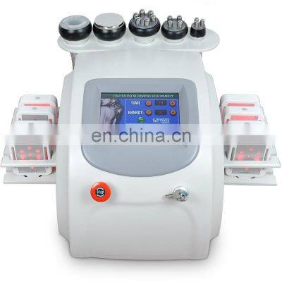 7 in 1 Multifunction lipo laser cavitation ultrasonic machine 5 in 1 vacuum rf slimming