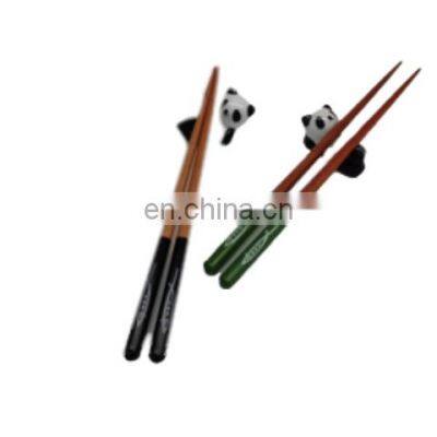 Natural Accept Customized Logo Round Wooden/Bamboo Disposable sushi Chopstick