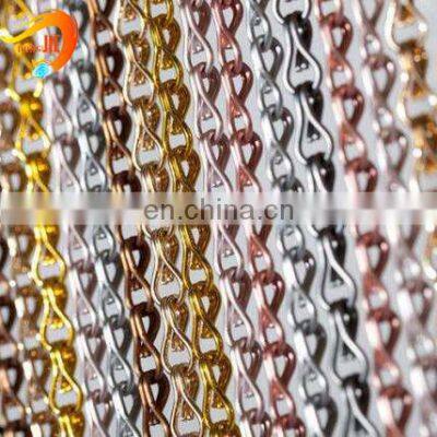 Double Hook Link Anodized Decorative Metal Chain Curtains photo-5