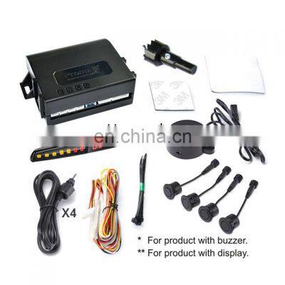 Car Alarms Auto Front Parking Sensor System Backup Radar With 4 Sensors Detector Universal for Vehicles photo-4