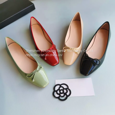 Fashion Sexy Leopard Casual Pointed Toe Ballet Flats For Women Girls Flat Heel Shoes