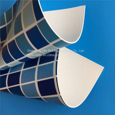 Fabric Reinforced Anti UV New Mosaic PVC Swimming Pool Liner