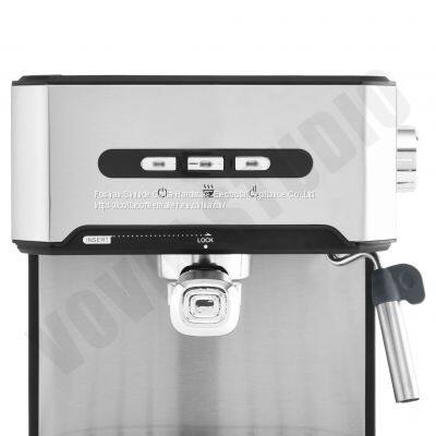 2023 Factory Offer Discount Stainless Steel Espresso Coffee Maker With 1.6L Water Tank Italy Pump photo-2
