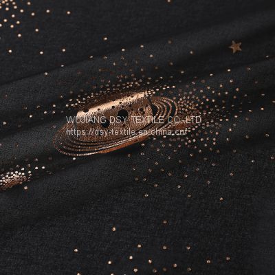 Polyester chiffon fabric Gilding of compound silk chiffon