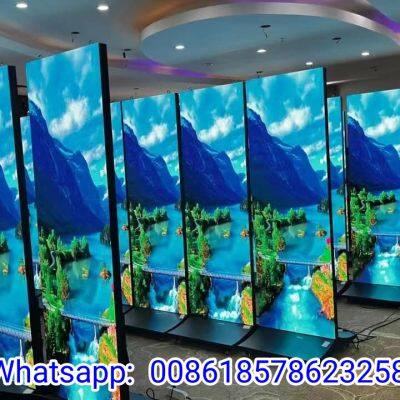 OEM 65 75 86 inch All in one Touch Screen Digital Signage Totem Displays.