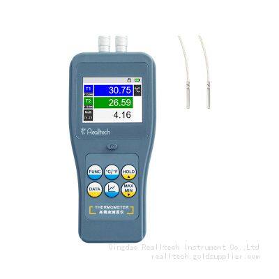 High Accuracy Digital Temperature Instrument with 2 Sampling Channels