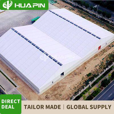 1000 square meter aluminum alloy assembled tent activity storage and sales hall German greenhouse