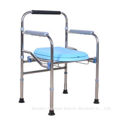 Zhenbang Elderly Toilet Seat, Pregnant Woman's Seat, Elderly Stool, Household Mobile Toilet Seat, Sturdy Seat, Toilet Chair photo-4