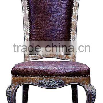 Antique leather Hotel Chair PFC472