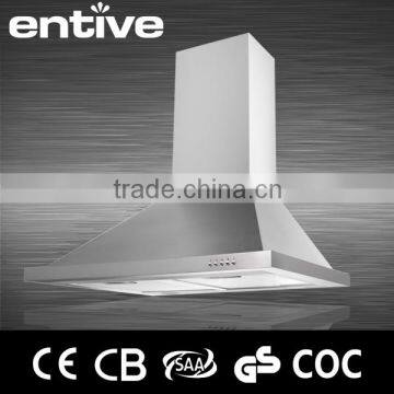 70cm commercial kitchen island range hood