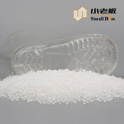 Grânulos de Composto de PVC Cristal/Granulados de PVC Flexível para Solas de Sapatos photo-6