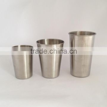 Single wall stainless steel sublimation mugs without lid