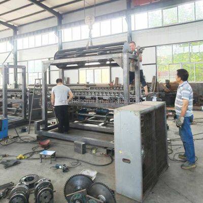 Full Automatic Stainless Steel Cattle Deer Grassland Fence Net Making Machine 7.5kW Motor Core Component for Fixed Knot Field photo-4