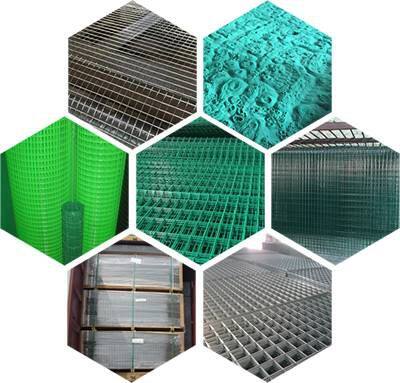 Galvanized Welded Fencing Net Iron Wire Mesh/ Welded Iron Wire Grid Chicken Wire Mesh Roll Sand Sieving Mesh photo-3