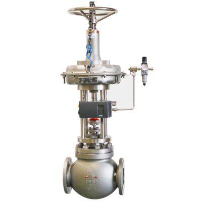 Electric Actuator Control Valve for Hot Oil or Steam Regulation Type CF8 A216 Wcb Class150 Control Globe Valve Heat Oil Transfer photo-4