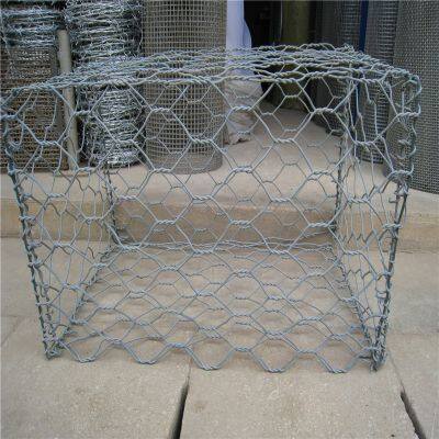 Customized PVC Coated Gabion for Erosion Control 60x80mm Mesh Size