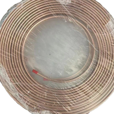 Copper Finned Tube Heat Exchanger Tube Fin Copper Tube for Condenser Evaporator photo-4
