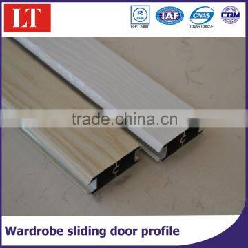 Hotsell sliding door system aluminium profile for wardrobe