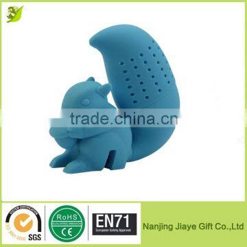 Squirrel Design Silicone Tea Cup Tea Bag Holder