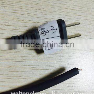 PC POWER CORD Flat wire Plug 2 pins power cable