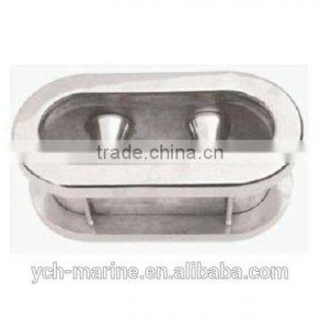 S146226 Marine Hardware Stainless Steel Oval Pipe